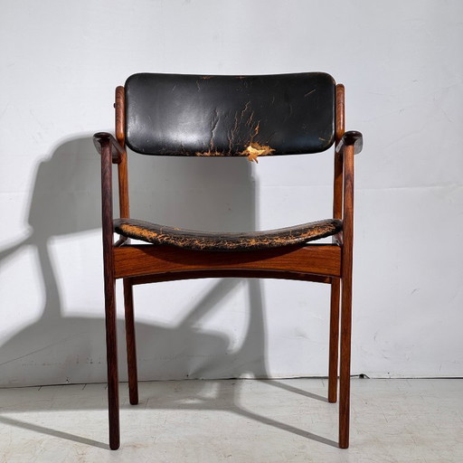 Sedia da pranzo OD50 di Erik Buch per Odense, Danimarca, anni '60