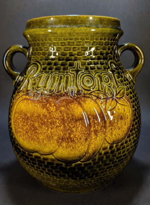 Großer Topf Rumtopf Scheurich 821-32 – Westdeutschland – 70er Jahre – decoratieve objecten, Ceramic