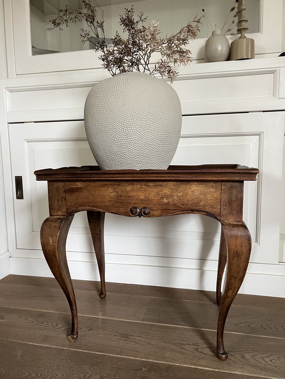 Image 1 of Louis VX-style side table queen