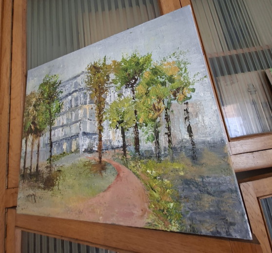 The Six Guardians" Storme K. ~ 2021 50x40cm – Kathleen Storme, Art, Wood, Canvas (photo 3 of 5)