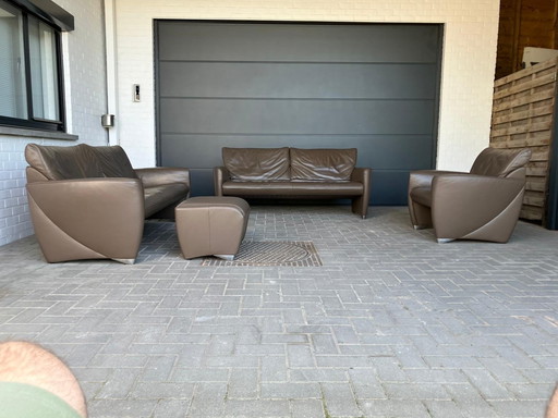 Jori Angel Salon 1-Seater + Footstool, 3-Seater and 3.5-Seater Adjustable Backrest