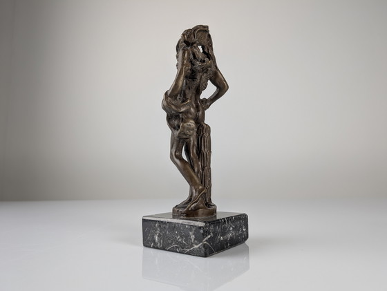 Image 1 of Scultura in bronzo "Birdman" di Salvador Dalí