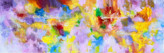 Image 1 of Abstract painting. Abstract oil painting. New.