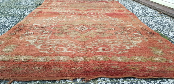 Image 1 of Alfombra bereber de lana anudada a mano, 193 x 115 cm
