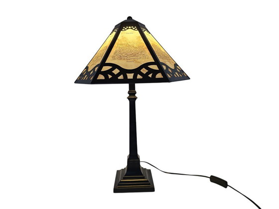 Image 1 of Art-Deco-Stil – „Decor Art“ – Tischlampe – „Naarden“ – Holland – 1990er Jahre