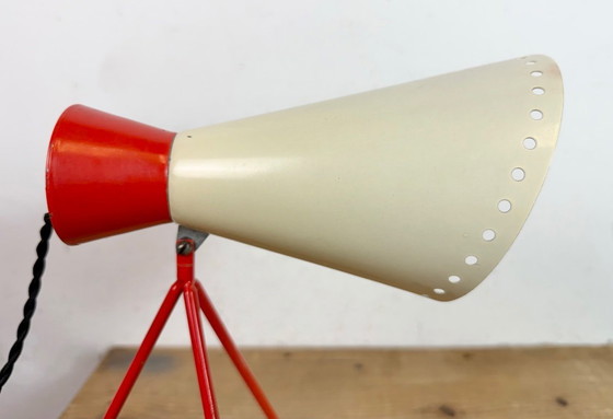 Image 1 of Lampe de table vintage du milieu du siècle par Josef Hůrka pour Napako, 1950s