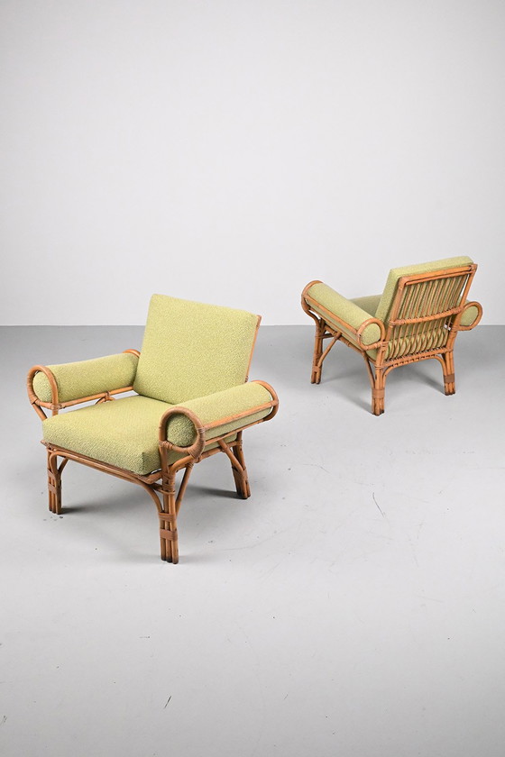 Image 1 of Rare Mid Century armchairs