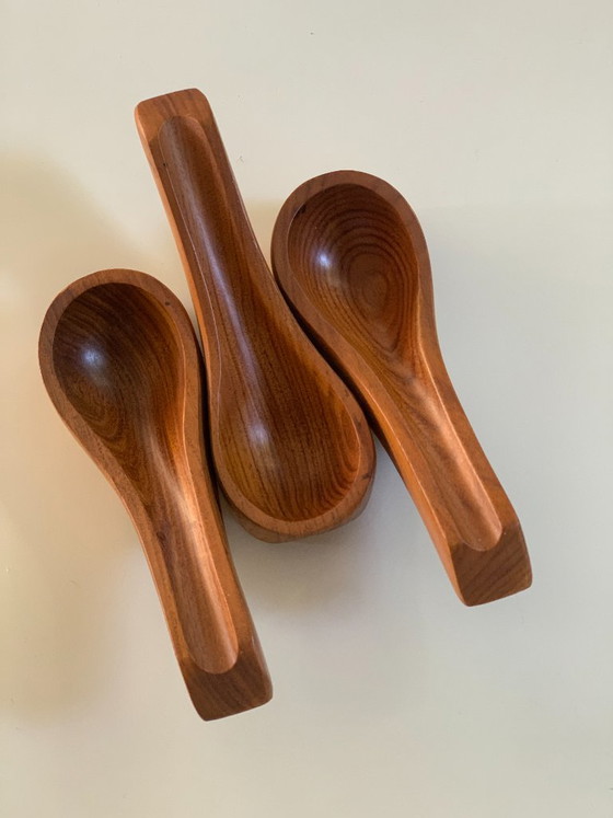 Vintage Jean Gillon Jacaranda Rosewood Pipe Holder – Italma WoodArt Brazil 1960s – Decorative Objects (photo 2 of 6)