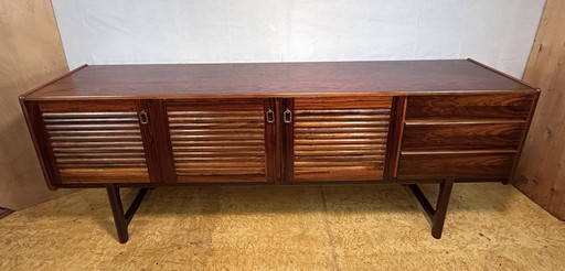 Mid Century Retro Vintage Palissander Dressoir van McIntosh, 1960