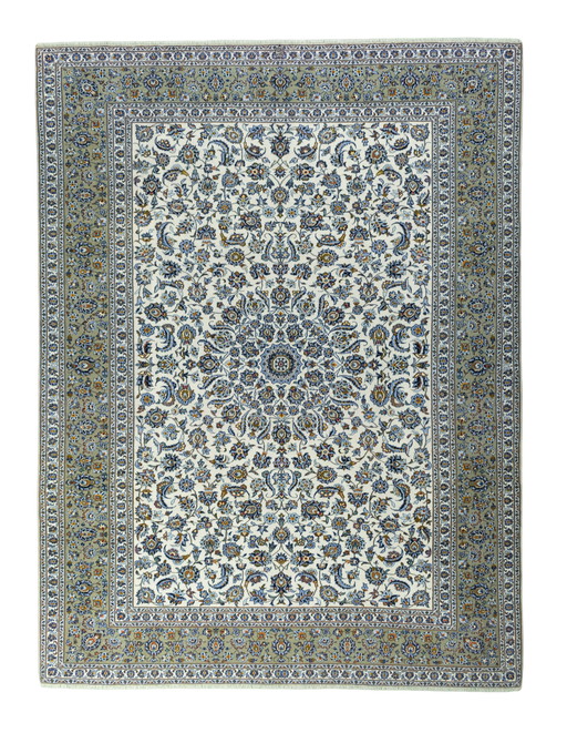 Handgeknoopt Kashan oosters tapijt - 404 x 306 cm - Edele klassieke pracht