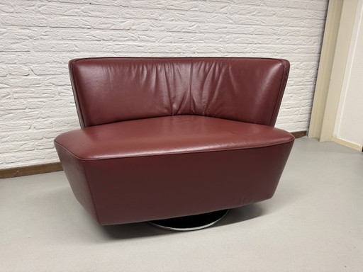 Walter Knoll Drift leather armchair, sofa