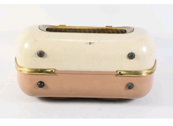 Image 1 of Vintage Ismet Ventilator nr. 9364 draagbaar ua plaatijzer