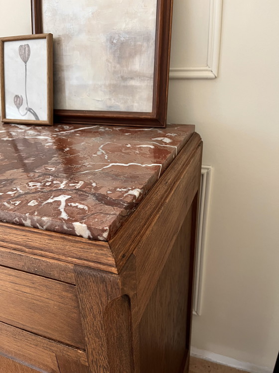 Image 1 of commode en marbre vintage