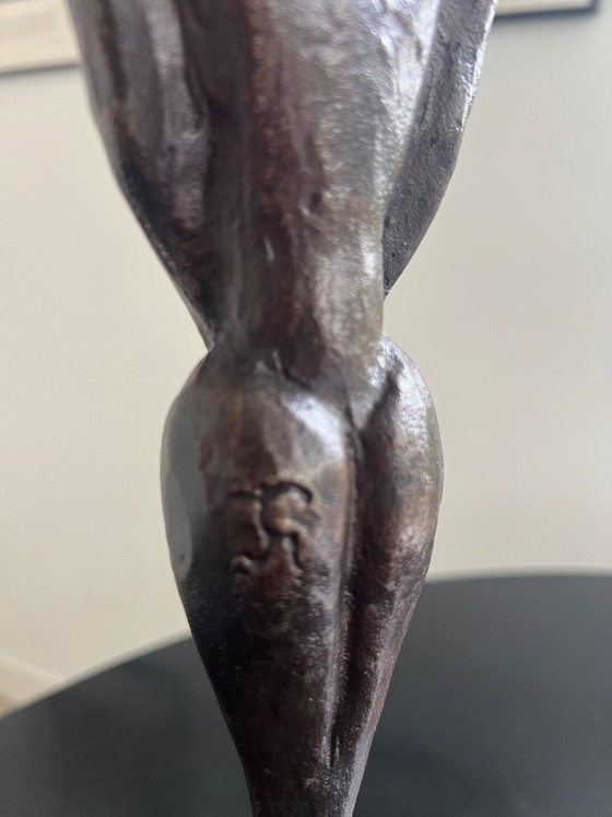 Bronze sculpture “The Kiss” by Jos Gielen – Marble (photo 4 of 6)