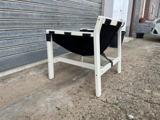 Image 1 of Italian Modern Safari armchair from Carlo Hauner for Forma, 1970’s