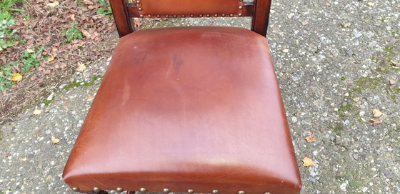 Image 1 of Rac leather dining chairs