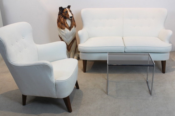 Artifort Theo Ruth Cocktail Sofa, Netherlands 1950s, Loveseats (photo 7 of 14)