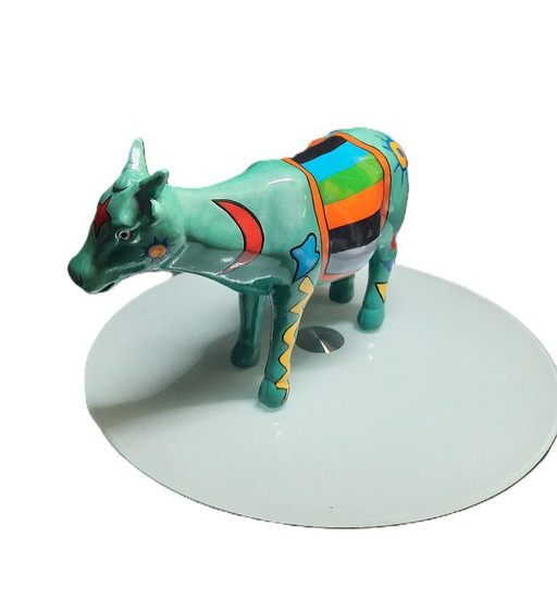 Vache emblématique de la Cow Parade de New York 2000