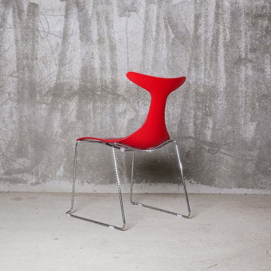 Image 1 of Gino Carollo x Ciacci Kreaty – Set of Four “Delfy” Chairs – c. 1995 – Italy