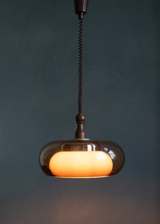 Image 1 of Vintage Herda Space Age Pendant Lamp