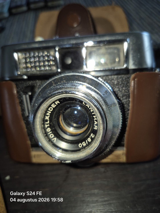 Cámara – Voigtländer, Objetos decorativos, Glass, Leather (photo 2 of 9)