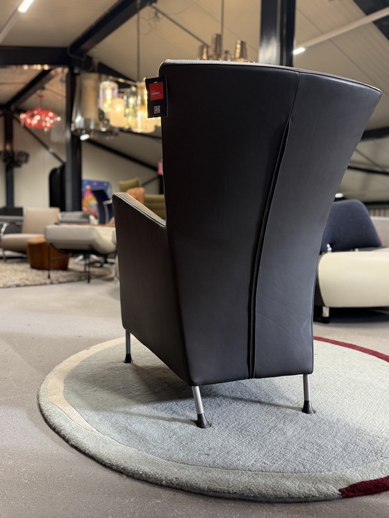 Image 1 of Afficher le modèle Montis Windy Armchair Brown Highland Leather