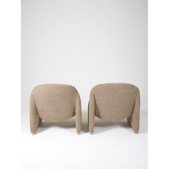 Image 1 of Pair of vintage Alky armchairs by Giancarlo Piretti for Artifort, 1970