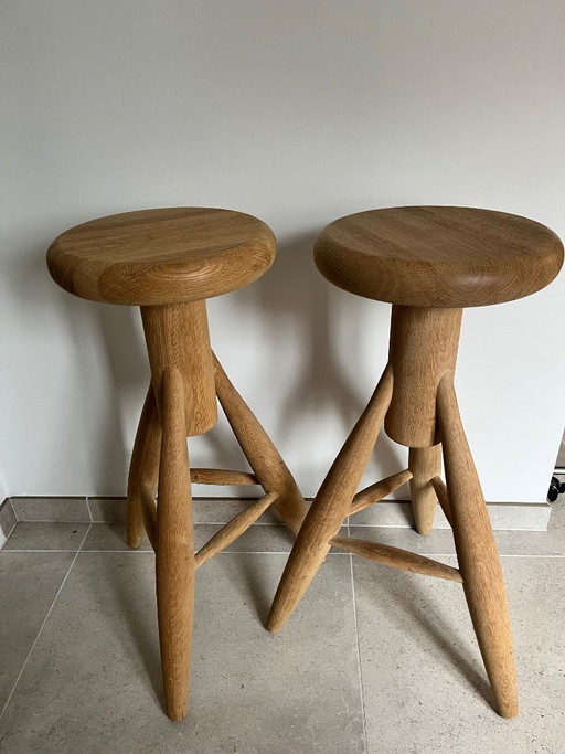 2 x Artek Rocket Hocker
