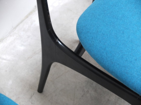 Image 1 of 4 'S3' Eetkamerstoelen van Alfed Hendrickx voor Belform, 1950