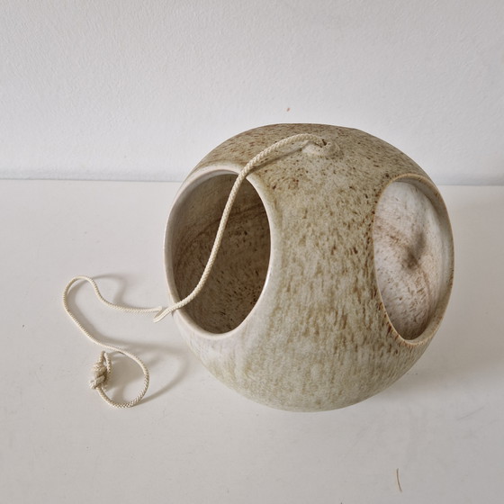 Image 1 of Jaap Ravelli cerámica globo colgante maceta para planta de interior 1960s/70s cerámica