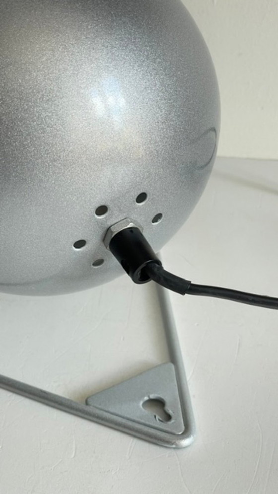 Ball-shaped Lamp 90s – Table lamps, Metal (photo 33 of 43)