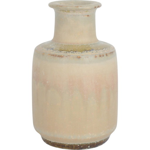 Vase de collection en grès vintage par Gunnar Borg pour Höganäs Ceramics, Suède 1960