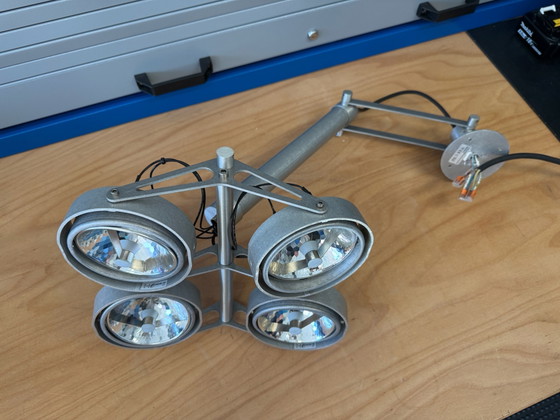 Modular Lightning Nomad 4 spots | lampada di design regolabile – Plafoniere, Alluminio (photo 2 of 11)