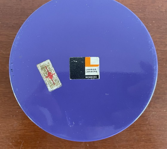 Image 1 of Laurids Lønborg - Ensemble de dessous de verre violet vintage