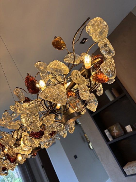 Image 1 of Stout Pendant Lamp Martini 260 oval, blue steel