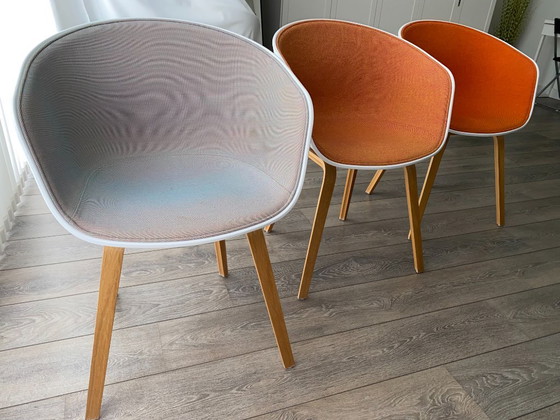 Image 1 of Set of 6 HAY "About A Chair" AAC22 chairs