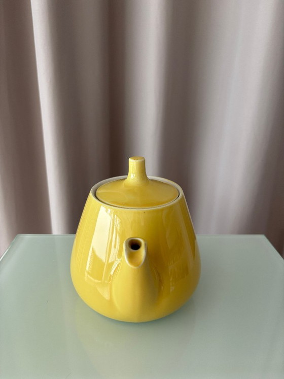 Vintage Villeroy & Boch gele theepot – gemaakt in Luxemburg – villeroy boch, Tafelaccessoires, Ceramic (photo 5 of 10)