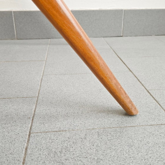 Image 1 of Vintage 1950s Chair with Compass Legs by Gerard Guermonprez, Godfrid Edition, 1950s