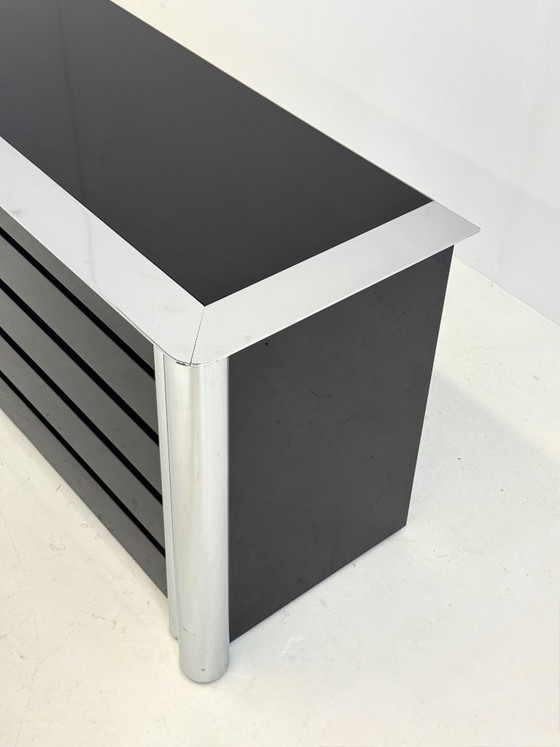Image 1 of Credenza nera disegnata da Antonello Mosca per Cinova.