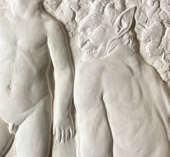 Image 1 of Bas relief original « L’éducation de Bacchus »
