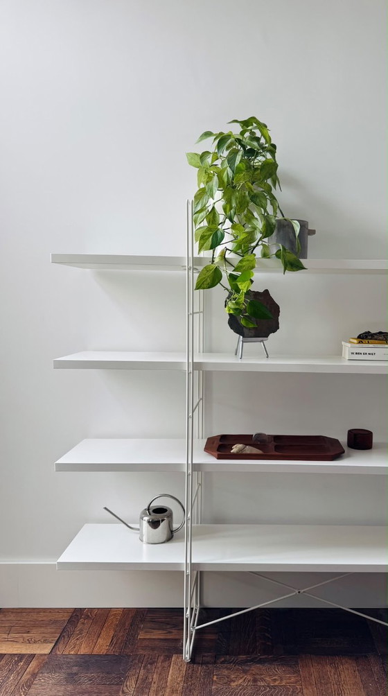 Scaffale vintage IKEA Enetri di Niels Gammelgaard – Librerie, Metallo (photo 4 of 5)