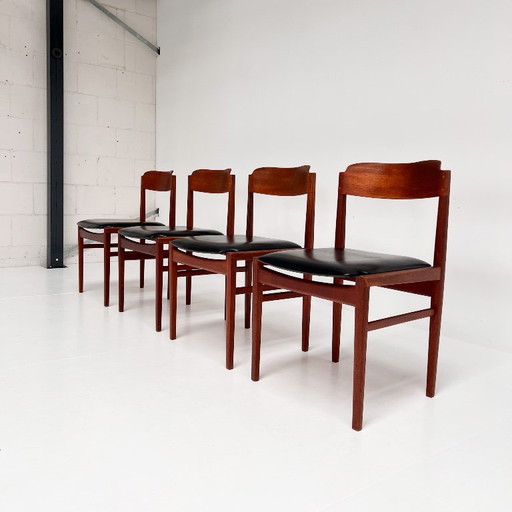 Set Mid Century Deense Eetkamerstoelen In De Stijl Van Korup Mobelfabrik, 1960's – Skai (photo 2 of 17)