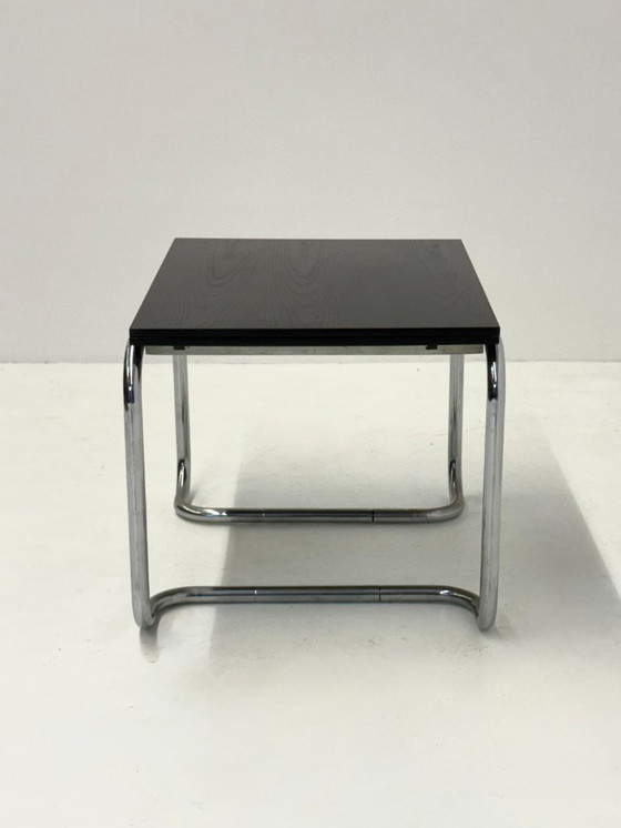 Image 1 of Acerbis dining table with black oak top by Giotto Stoppino