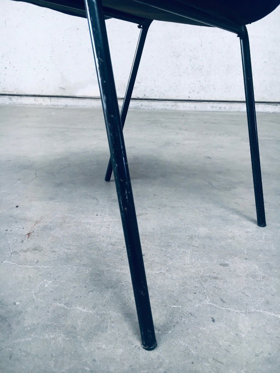 Image 1 of Set di sedie ROBERT di design moderno di metà secolo di Pierre Guariche per Meurop, Belgio, anni '50