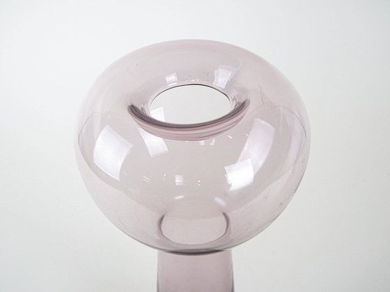 Image 1 of Vase en verre, design italien, années 1970, fabriqué en Italie