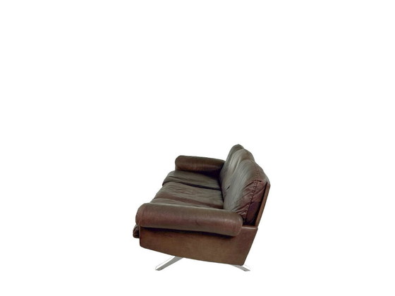 Image 1 of Vintage De Sede DS-31 three-seater sofa – brown leather design classic