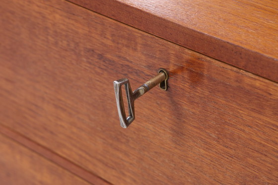 Image 1 of Hermosa teca de la vendimia cómoda | Mid Century cajones mueble de madera de almacenamiento 60s #08-12