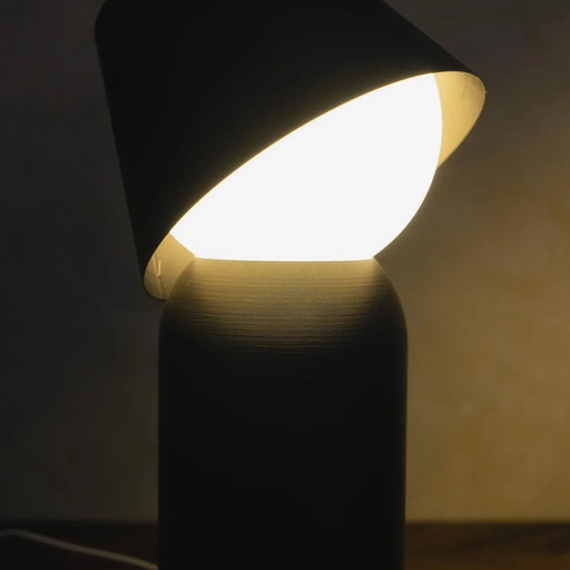 Vintage Wireless Table Lamp | Battery Operated Retro Desk Light | LED Bedside Night Lamp | Portable Decor for Father's
