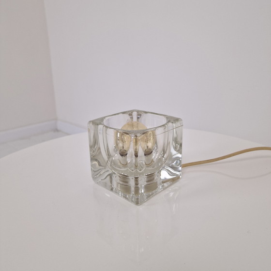 Image 1 of Peil & Putzler Ice Cube Table Lamp, Germany 1970's