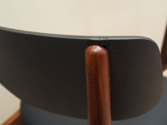 Image 1 of Set van vier teakhouten stoelen, Deens ontwerp, jaren 1960, productie: Denemarken